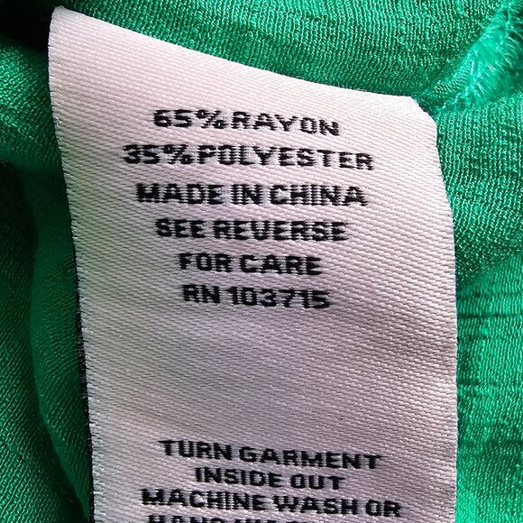 Nanette Lepore Green Cap Sleeve Blouse Women's M - Picture 6 of 6